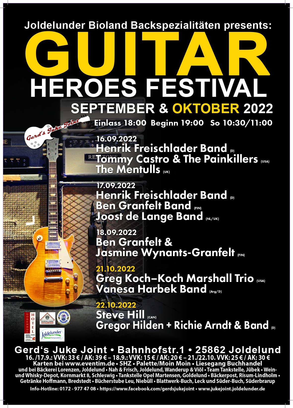 Guitar Heroes Festival - Plakat